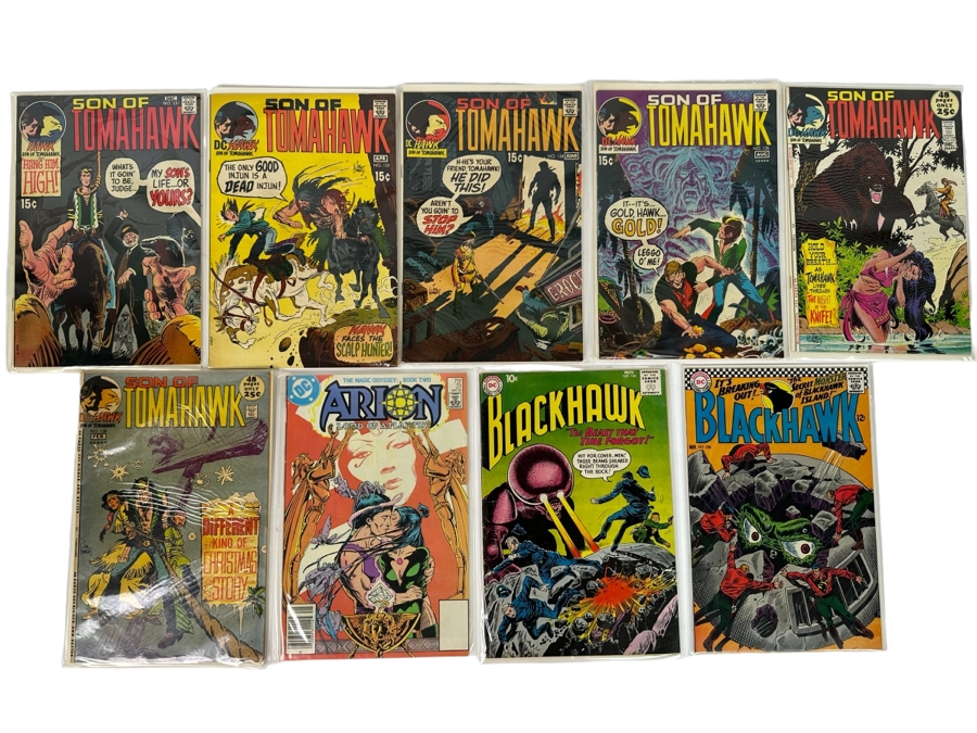 DC Comics Comic Books: Son Of Tomahawk, Blackhawk & Arion