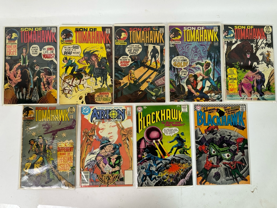 DC Comics Comic Books: Son Of Tomahawk, Blackhawk & Arion