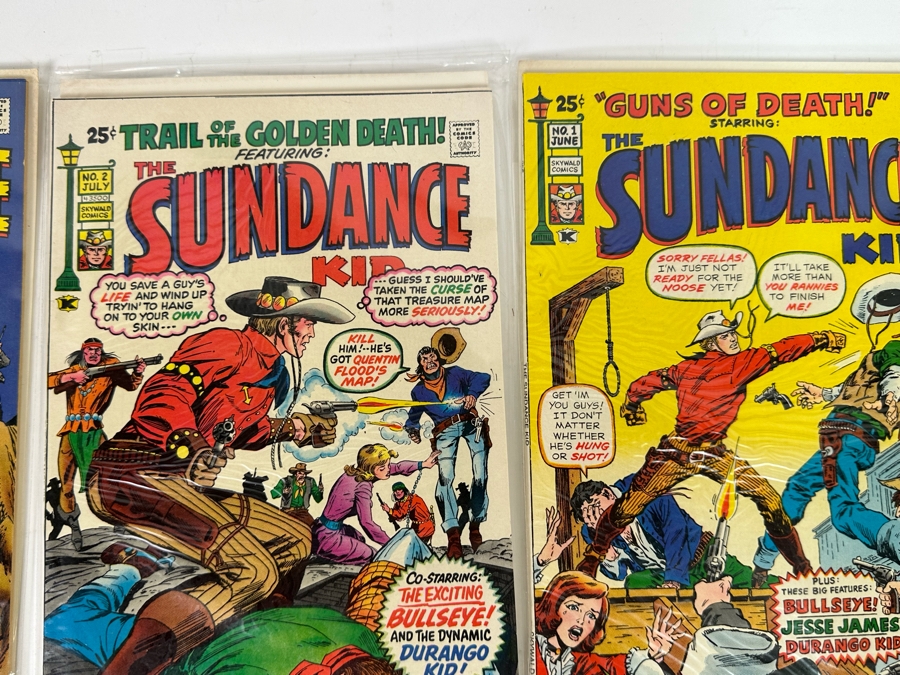 Vintage Comics Books: The Sundance Kids, The Wizard Of Oz, Geronimo Jones, Billy The Kid, The Sundance Kid [Photo 5]