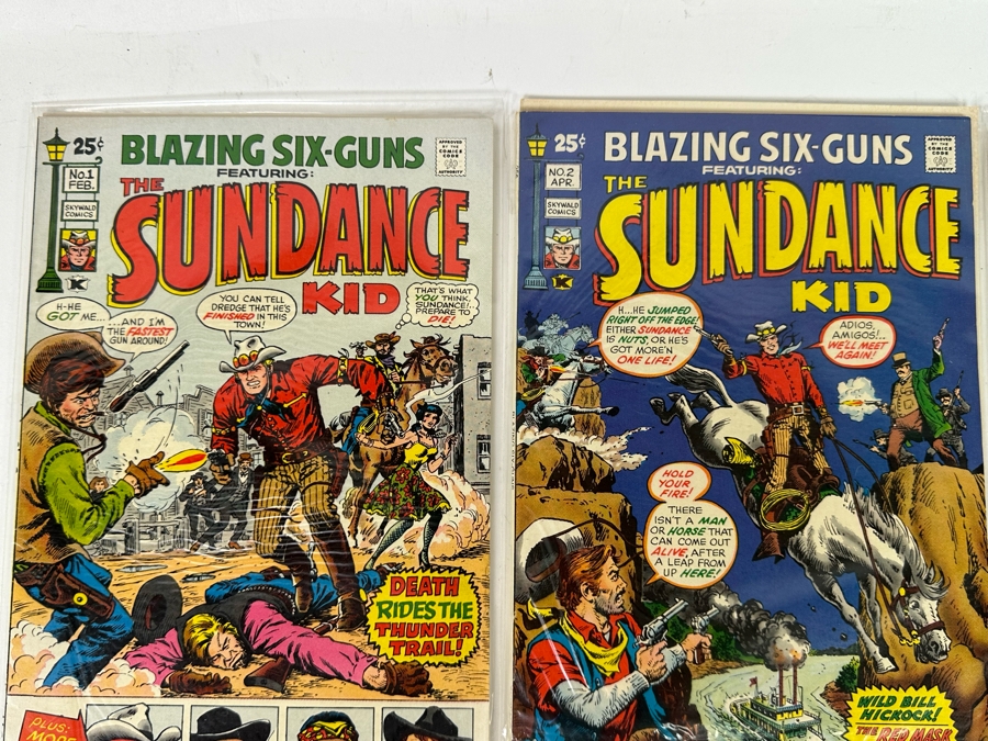 Vintage Comics Books: The Sundance Kids, The Wizard Of Oz, Geronimo Jones, Billy The Kid, The Sundance Kid [Photo 4]