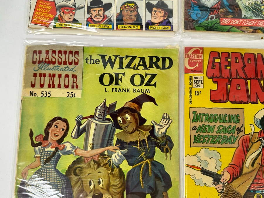 Vintage Comics Books: The Sundance Kids, The Wizard Of Oz, Geronimo Jones, Billy The Kid, The Sundance Kid [Photo 6]