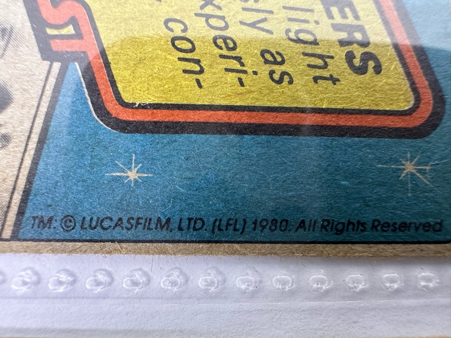 Vintage 1980 Star Wars The Empire Strikes Back Trading Cards, 297 Cards All In Plastic Sleeves - See Photos [Photo 17]