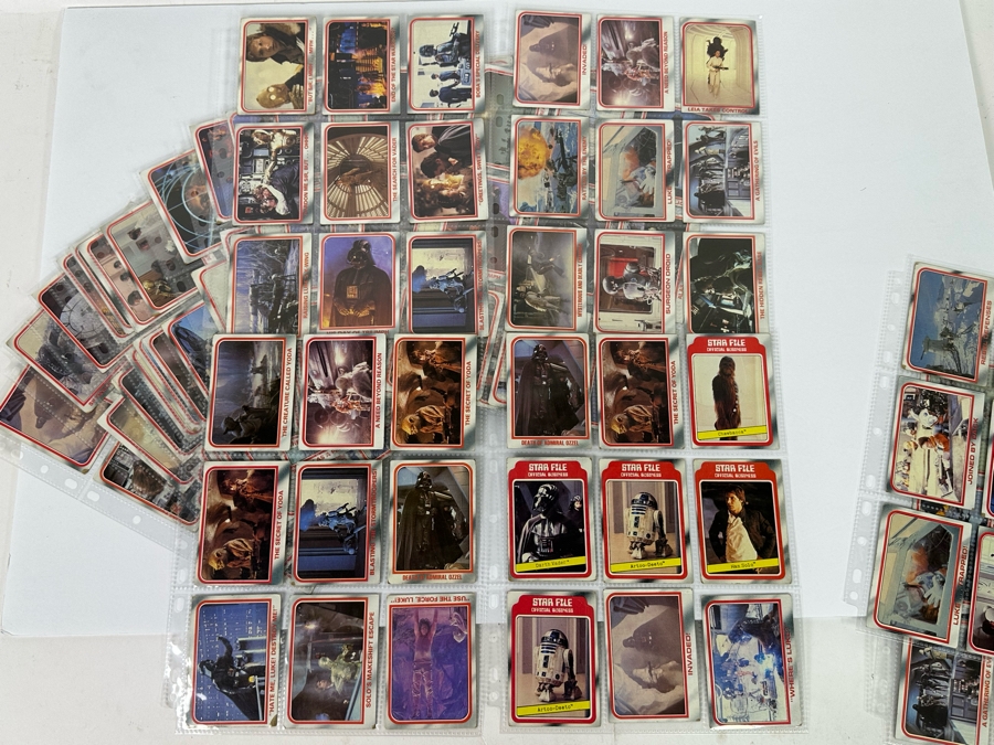 Vintage 1980 Star Wars The Empire Strikes Back Trading Cards, 297 Cards ...