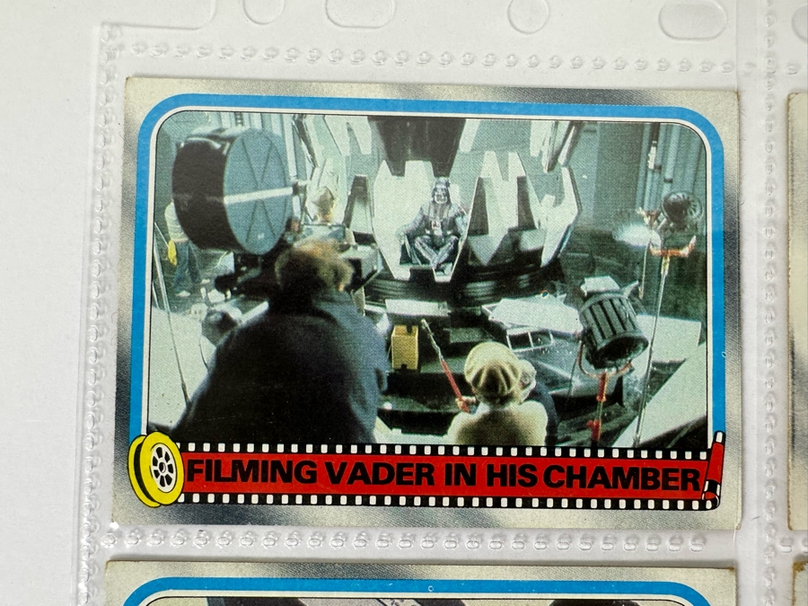 Vintage 1980 Star Wars The Empire Strikes Back Trading Cards, 369 Cards All In Plastic Sleeves [Photo 18]