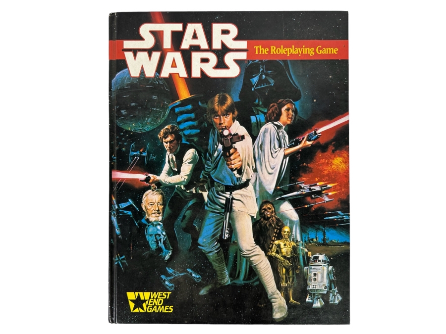 First Printing 1987 Star Wars The Roleplaying Game By West End Games Game Design By Greg Costikyan [Photo 1]