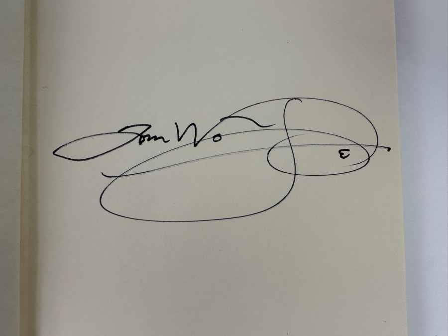 Signed Hardcover Book From Bauhaus To Our House Signed By Tom Wolfe 1981 [Photo 7]