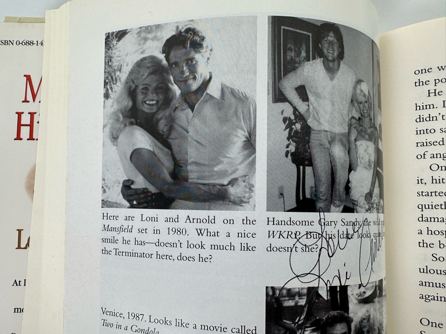 Signed Hardcover Book My Life in High Heels Signed By Loni Anderson On Two Separate Pages [Photo 8]