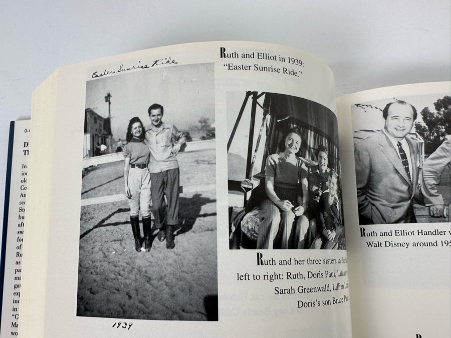 Signed Hardcover Book Dream Doll The Ruth Handler Story The Rollercoaster Life Story Of A Business Genius - Founder Of Mattel, Creator Of Barbie Signed By Ruth Handler With Photo Of Her Signing The Book Signed 'Barbie's Mom' [Photo 21]