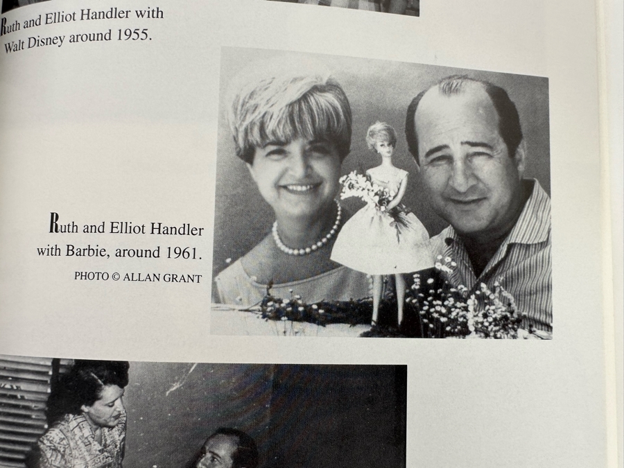 Signed Hardcover Book Dream Doll The Ruth Handler Story The Rollercoaster Life Story Of A Business Genius - Founder Of Mattel, Creator Of Barbie Signed By Ruth Handler With Photo Of Her Signing The Book Signed 'Barbie's Mom' [Photo 18]