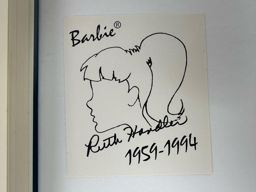 Signed Hardcover Book Dream Doll The Ruth Handler Story The Rollercoaster Life Story Of A Business Genius - Founder Of Mattel, Creator Of Barbie Signed By Ruth Handler With Photo Of Her Signing The Book Signed 'Barbie's Mom' [Photo 11]