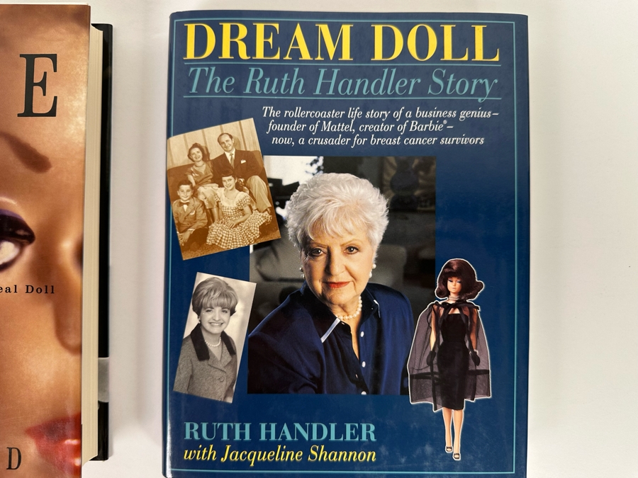 Pair Of First Edition Barbie Books: Forever Barbie: The Unauthorized Biography Of A Real Doll & Dream Doll The Ruth Handler Story [Photo 8]