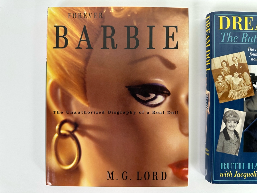 Pair Of First Edition Barbie Books: Forever Barbie: The Unauthorized Biography Of A Real Doll & Dream Doll The Ruth Handler Story [Photo 3]