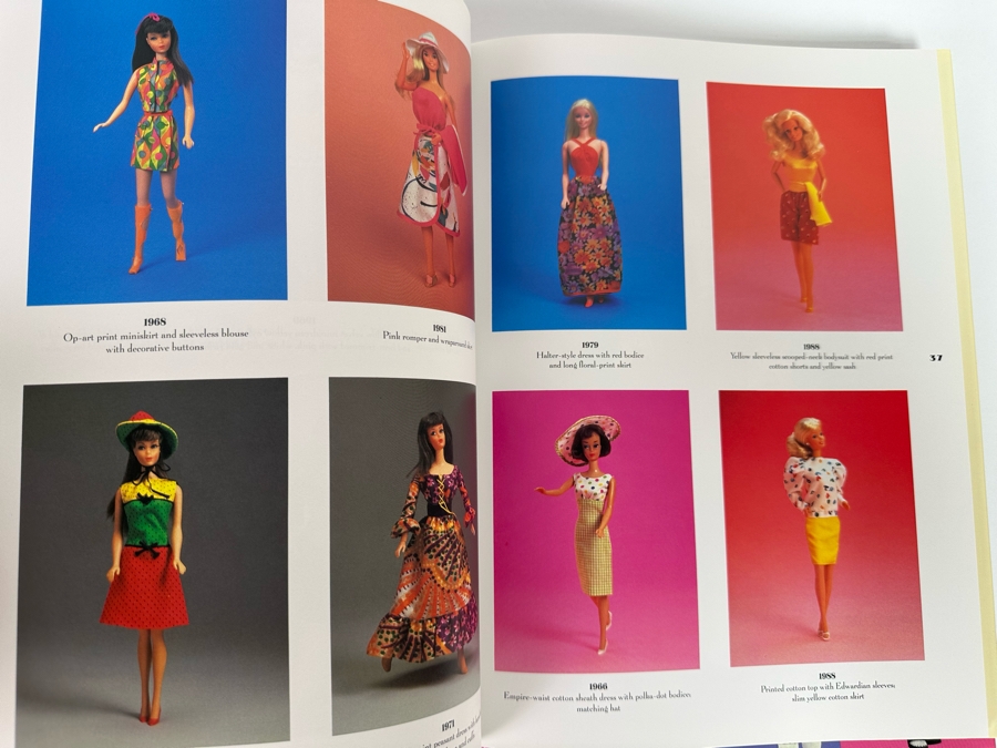 Pair Of First Edition Barbie Hardcover Books: Barbie What A Doll! By Laura Jacobs & Barbie Here Life & Times By Billyboy [Photo 15]