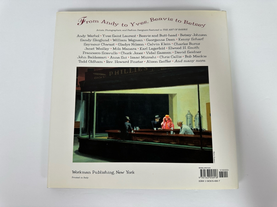 First Printing Hardcover Book The Art Of Barbie Artists Celebrate The World's Favorite Doll By Craig Yoe 1994 [Photo 14]