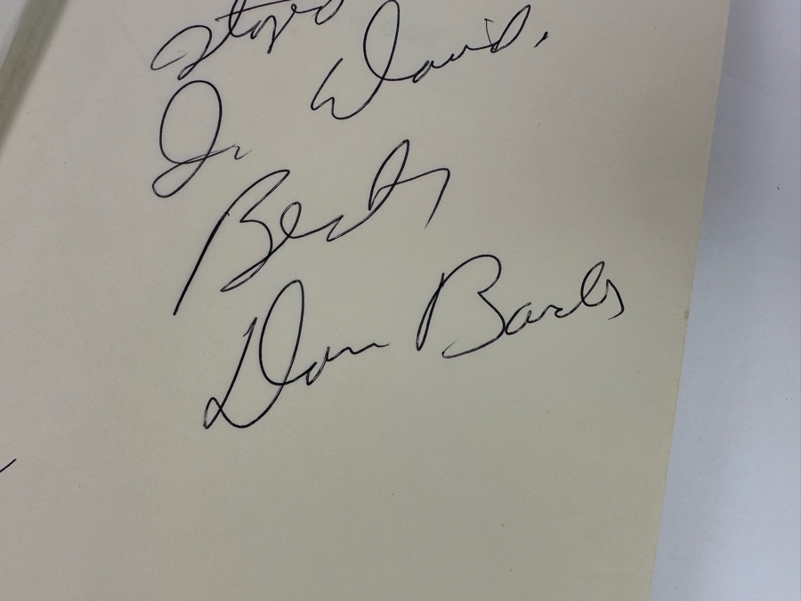 Signed First Edition Book Captain Money And The Golden Girl The J. David Affair Signed By Donald C. Bauder 1985 [Photo 8]