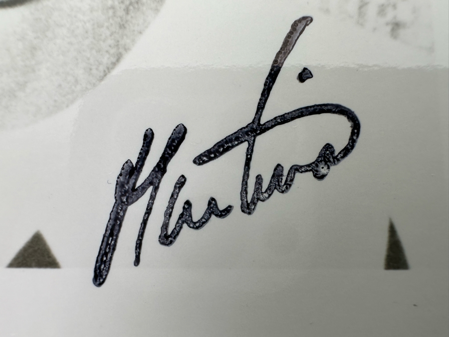 Signed Martina Navratilova (One Of The Greatest Tennis Players Of All Time) Photograph By Carol L. Newsom Virginia Slims World Championship Series 10 X 8 [Photo 10]