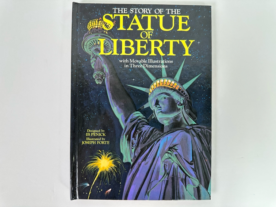 First Edition The Story Of The Statue Of Liberty Pop-Up Book By Ib Penick & Joseph Forte 1986 [Photo 2]