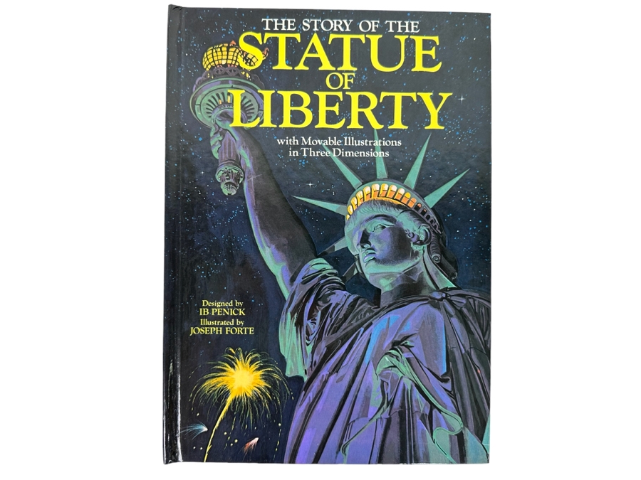 First Edition The Story Of The Statue Of Liberty Pop-Up Book By Ib Penick & Joseph Forte 1986