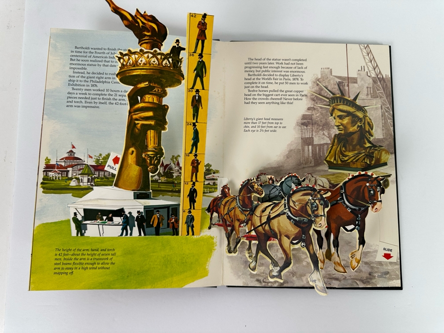 First Edition The Story Of The Statue Of Liberty Pop-Up Book By Ib Penick & Joseph Forte 1986 [Photo 6]