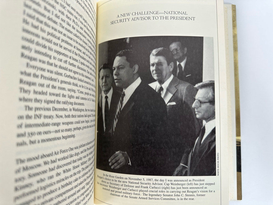 Signed First Edition Hardcover Book My American Journey Signed By Colin L. Powell 1995 [Photo 10]