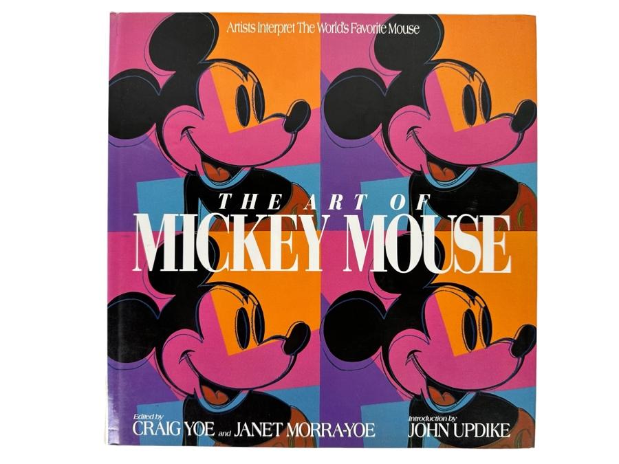 First Edition Hardcover Book The Art Of Mickey Mouse By Craig Yoe And Janet Morra-Yoe 1991