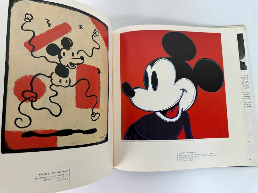 First Edition Hardcover Book The Art Of Mickey Mouse By Craig Yoe And Janet Morra-Yoe 1991 [Photo 12]