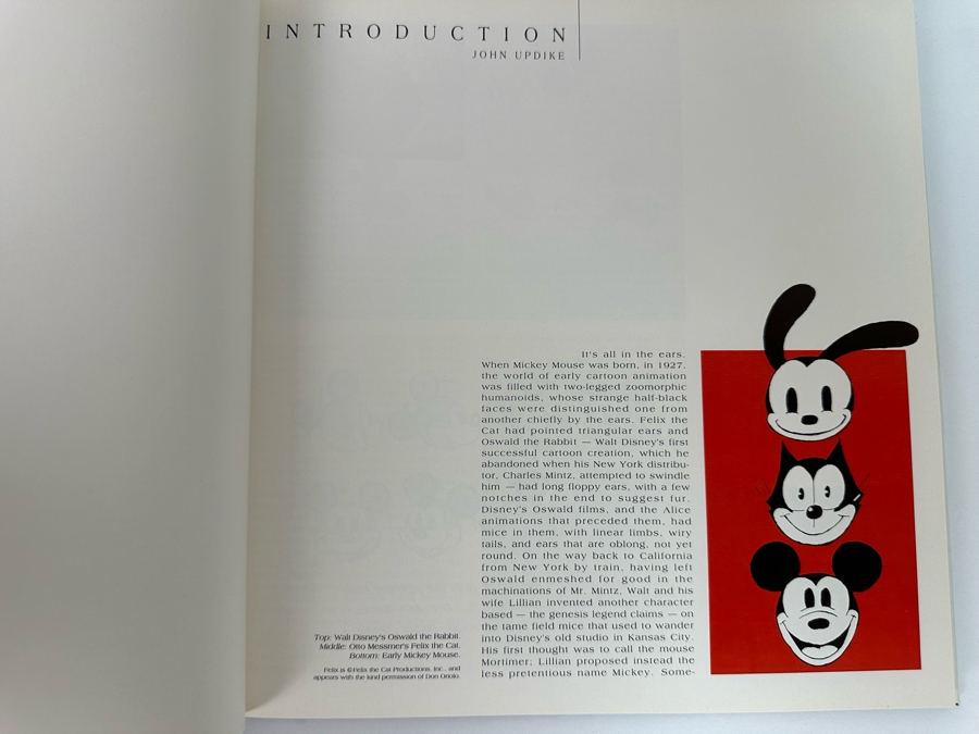 First Edition Hardcover Book The Art Of Mickey Mouse By Craig Yoe And Janet Morra-Yoe 1991 [Photo 8]