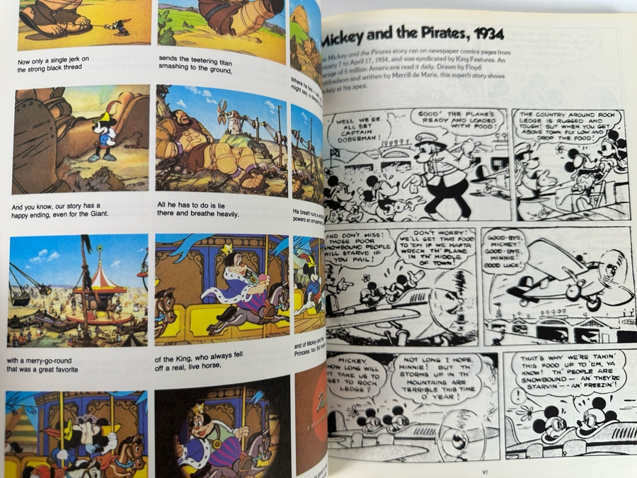 First Edition Hardcover Book Mickey Mouse Fifty Happy Years 1977 [Photo 9]