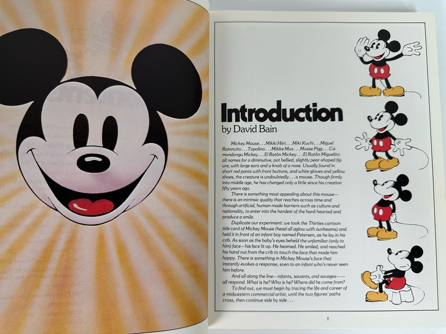 First Edition Hardcover Book Mickey Mouse Fifty Happy Years 1977 [Photo 6]