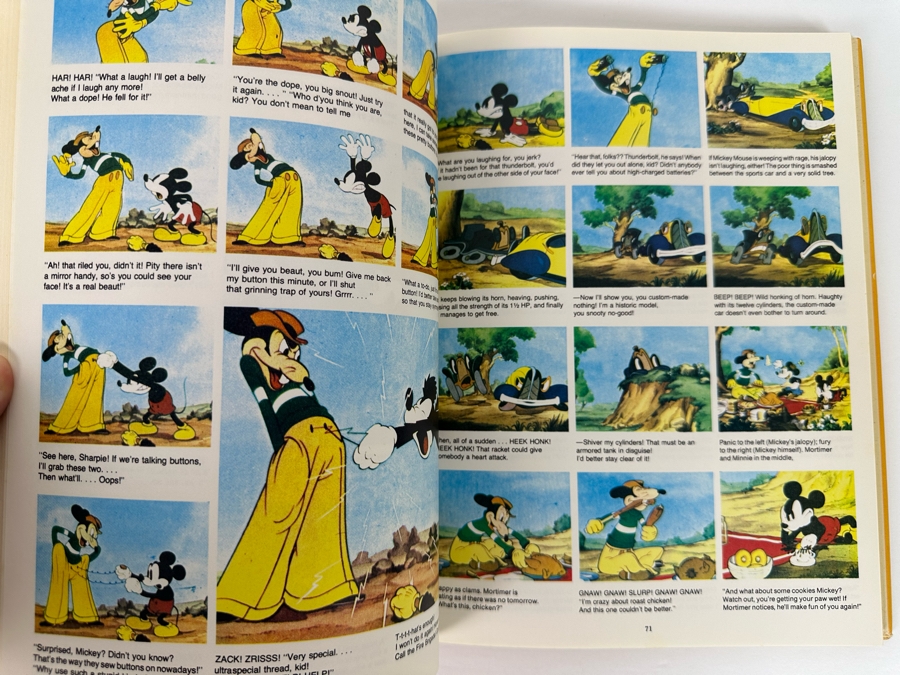 First Edition Hardcover Book Mickey Mouse Fifty Happy Years 1977 [Photo 11]