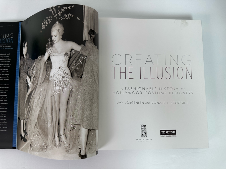 First Printing Hardcover Book Creating The Illusion A Fashionable History Of Hollywood Costume Designers By Jay Jorgensen & Donald L. Scoggins 2015 [Photo 5]