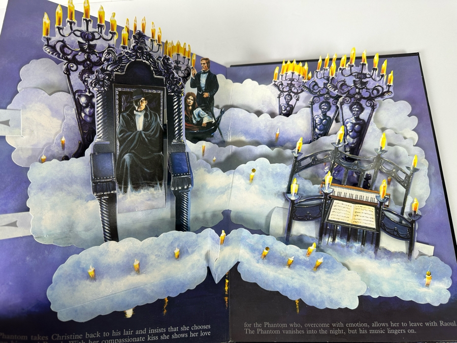 First Edition The Phantom Of The Opera Pop-Up Book 1988 [Photo 6]