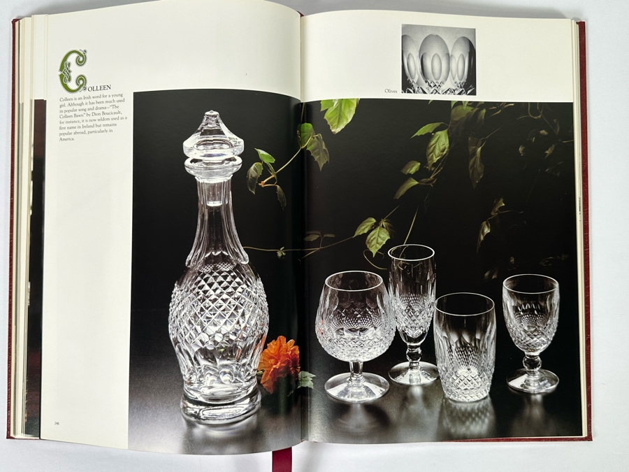 Signed Limited Edition First Printing Hardcover Book Waterford An Irish Art Signed By Ida Grehan [Photo 10]