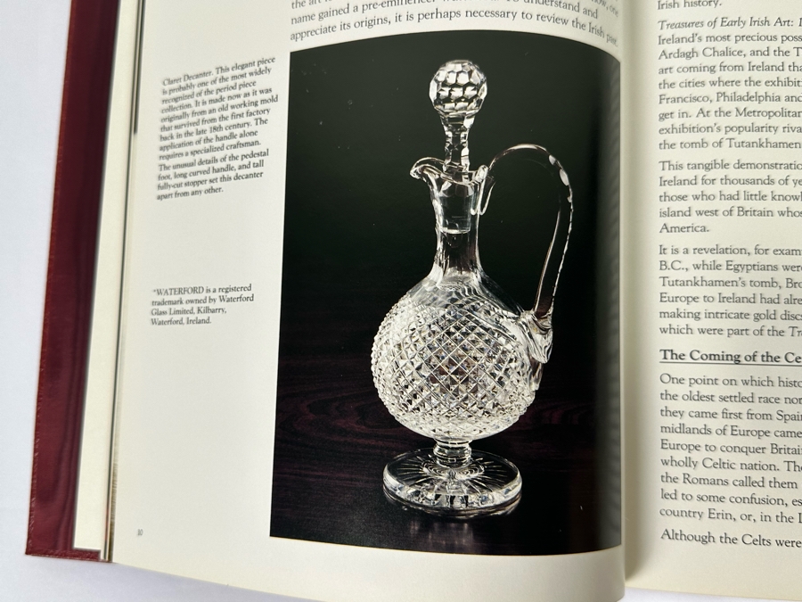 Signed Limited Edition First Printing Hardcover Book Waterford An Irish Art Signed By Ida Grehan [Photo 9]