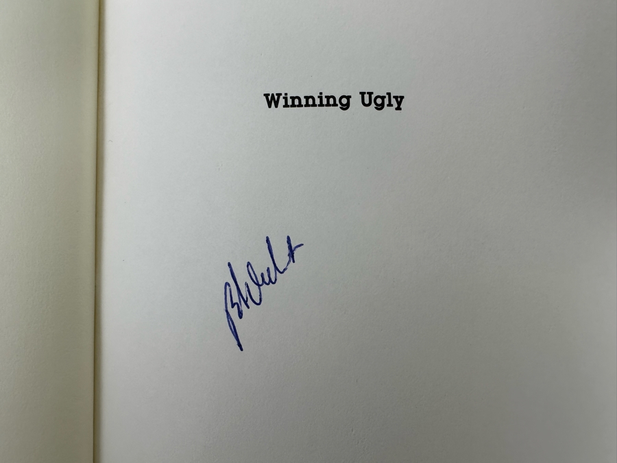 Signed First Edition Hardcover Book Winning Ugly Mental Warfare In Tennis - Tales From The Tour And Lessons From A Master Signed By Brad Gilbert 1993 [Photo 6]