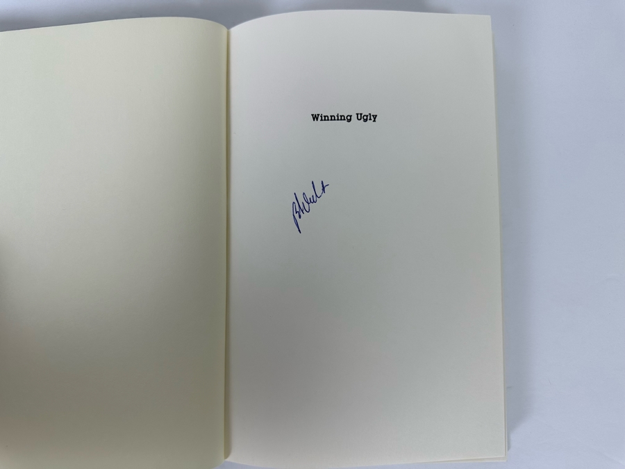 Signed First Edition Hardcover Book Winning Ugly Mental Warfare In Tennis - Tales From The Tour And Lessons From A Master Signed By Brad Gilbert 1993 [Photo 5]