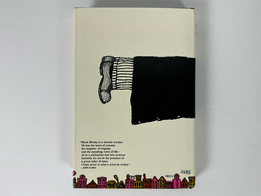 Signed Limited Edition First Priting Hardcover Book Thou Worm Jacob By Mark Mirsky A Novel Of Blue Hill Avenue, Boston Signed By Mark Jay Mirsky Numbered 5 Of 100 1967 [Photo 11]