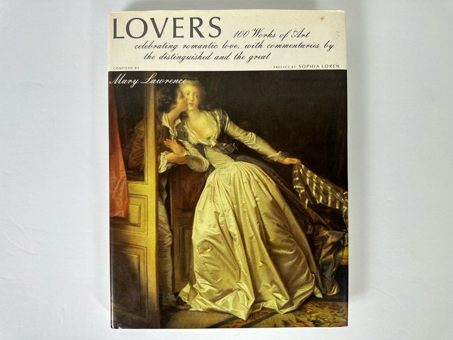 Signed First Edition Hardcover Book Lovers 100 Works Of Art Celebrating Romantic Love Signed By Mary Lawrence 1982 [Photo 4]