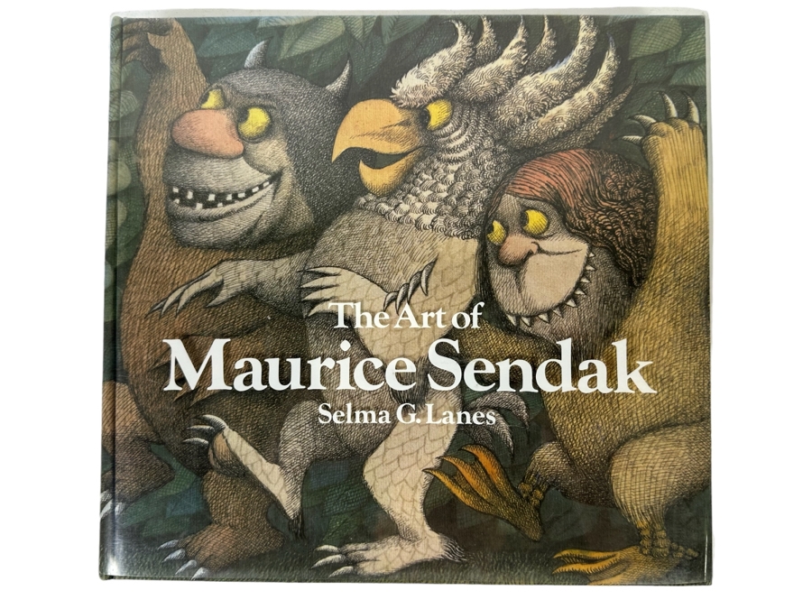First Edition Hardcover Book The Art Of Maurice Sendak By Selma G. Lanes [Photo 1]