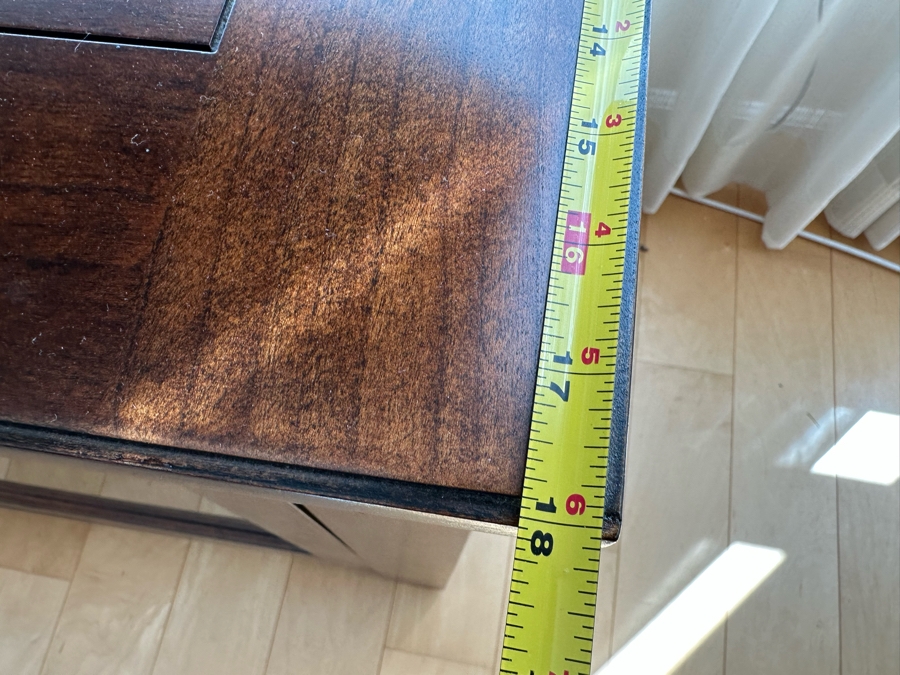 Wooden Credenza Cabinet TV Stand By Universal Furniture 74W X 18D X 26.5H [Photo 9]