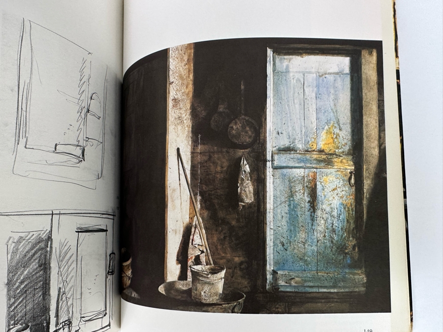 First Edition Hardcover Book Two Worlds Of Andrew Wyeth A Conversation With Andrew Wyeth By Thomas Hoving 1978 [Photo 8]