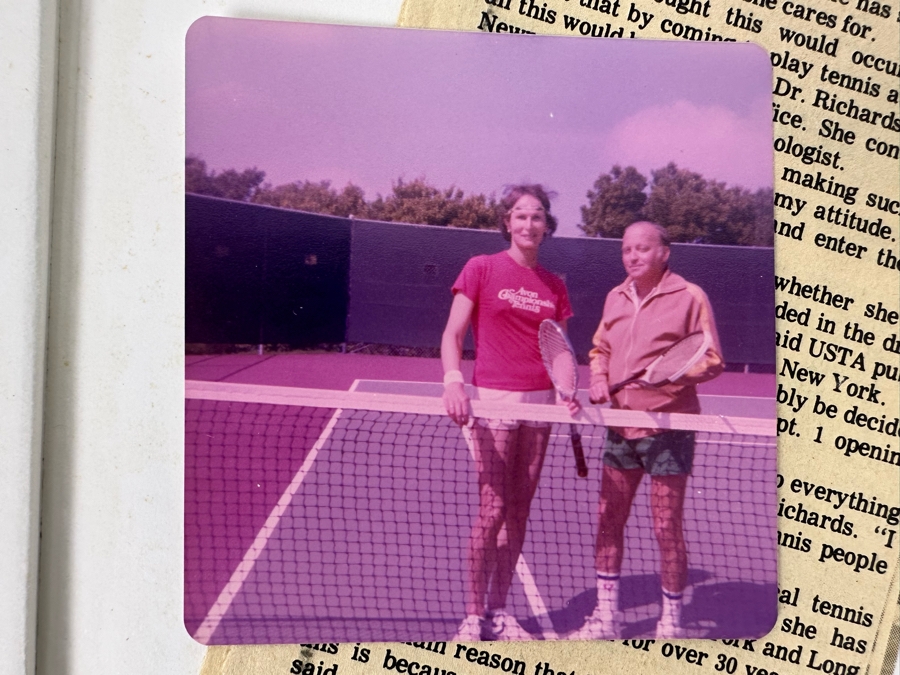 First Edition Hardcover Book Second Serve The Renee Richards Story By Renee Richards [Photo 6]