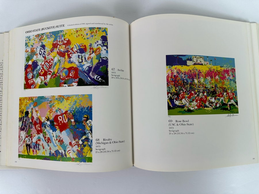 Signed First Edition Hardcover Book The Prints Of LeRoy Neiman 1980 [Photo 15]