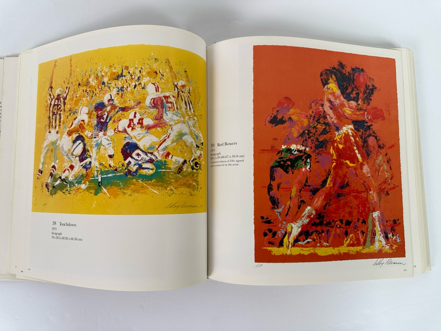 Signed First Edition Hardcover Book The Prints Of LeRoy Neiman 1980 [Photo 17]