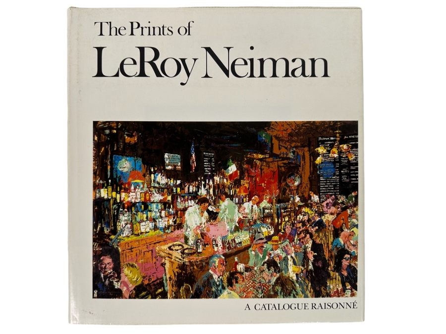 Signed First Edition Hardcover Book The Prints Of LeRoy Neiman 1980 [Photo 3]