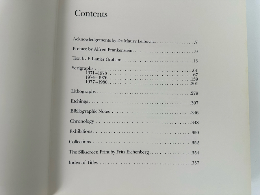 Signed First Edition Hardcover Book The Prints Of LeRoy Neiman 1980 [Photo 13]