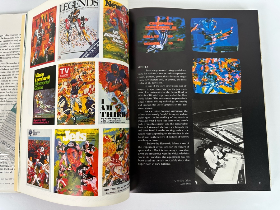 Signed First Edition Hardcover Book Winners Signed By LeRoy Neiman 1983 [Photo 18]