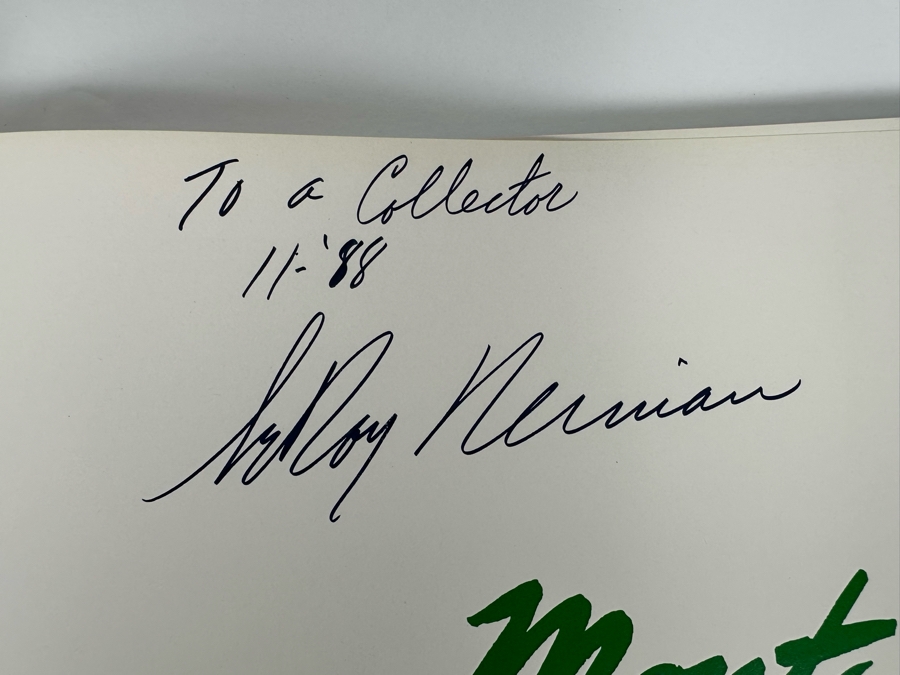 Signed Hardcover Book Monte Carlo Chase Signed By LeRoy Neiman [Photo 7]