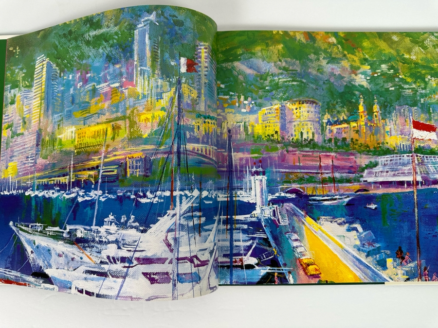 Signed Hardcover Book Monte Carlo Chase Signed By LeRoy Neiman [Photo 8]