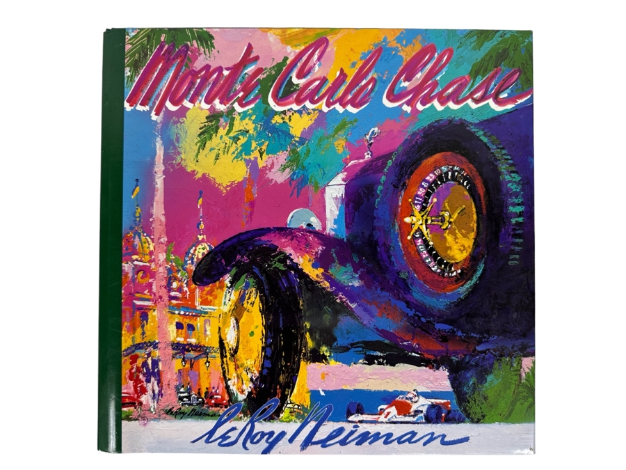 Signed Hardcover Book Monte Carlo Chase Signed By LeRoy Neiman [Photo 3]